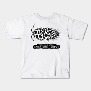 Porcellio Laevis, Dairy Cow Isopod Kids T-Shirt